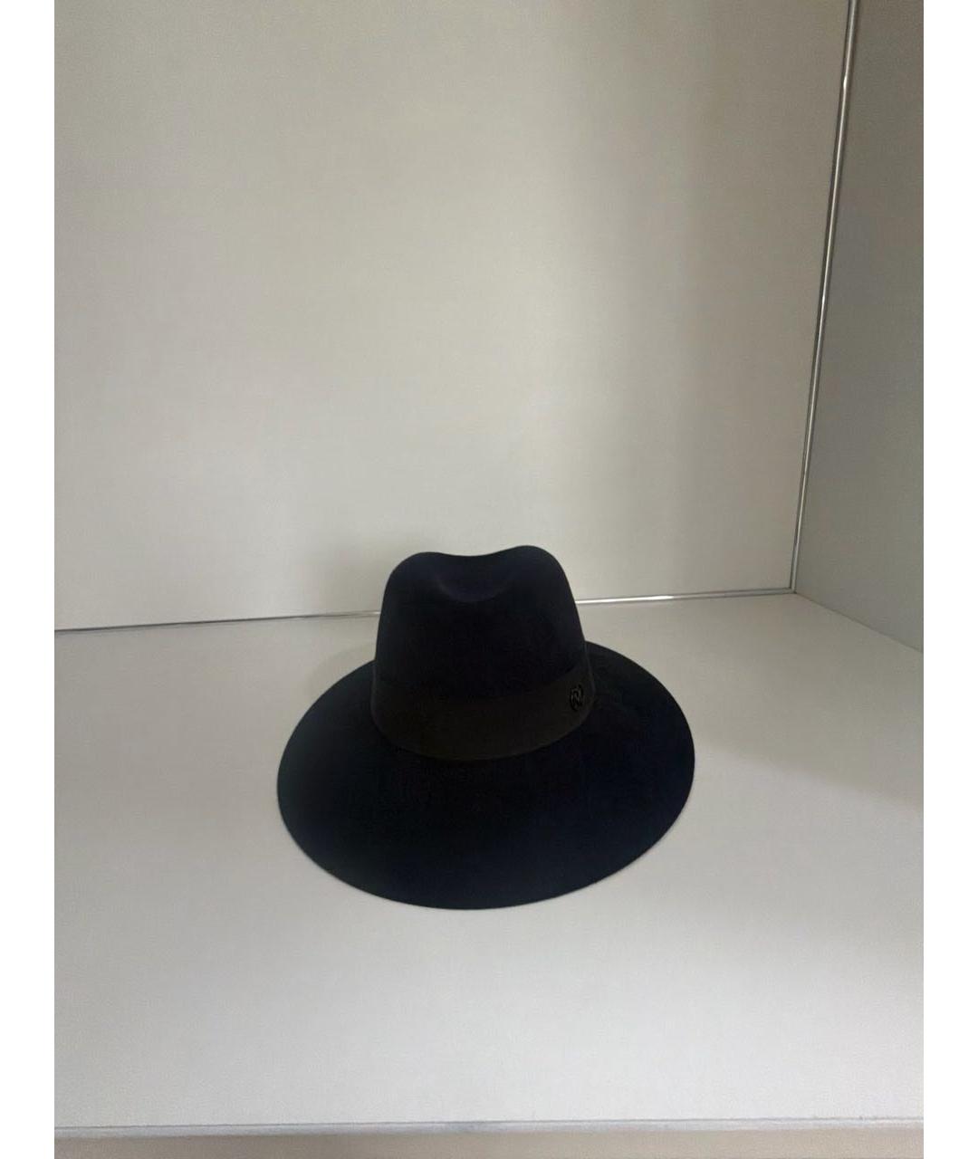 MAISON MICHEL Темно-синяя шляпа, фото 9