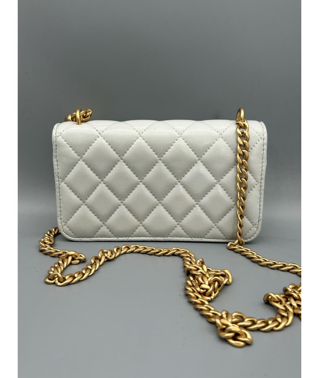 CHANEL Кожаная сумка через плечо, фото 3