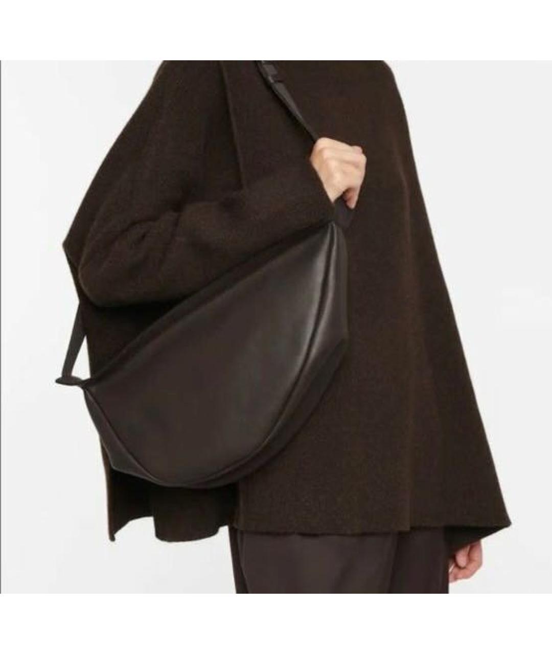 THE ROW Коричневая кожаная сумка через плечо, фото 5