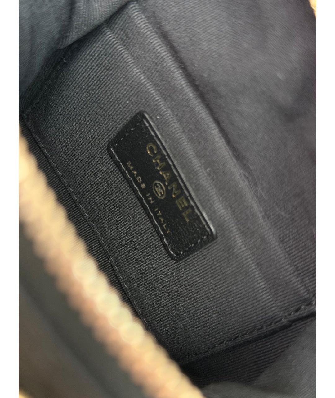 CHANEL Черная сумка через плечо, фото 8