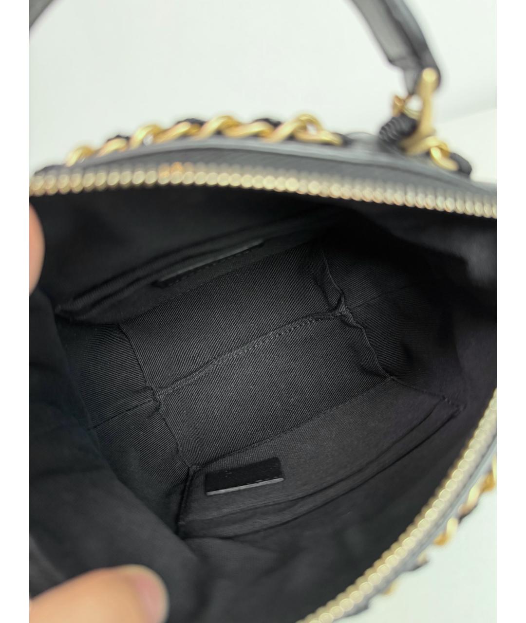 CHANEL Черная сумка через плечо, фото 7