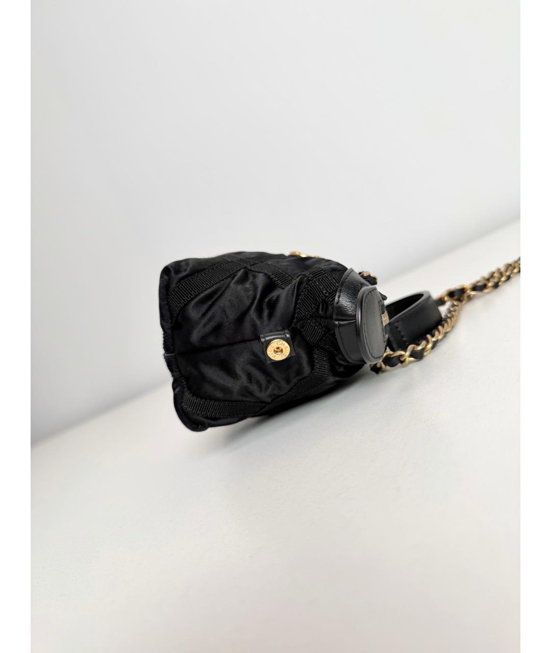 CHANEL Черная сумка через плечо, фото 5