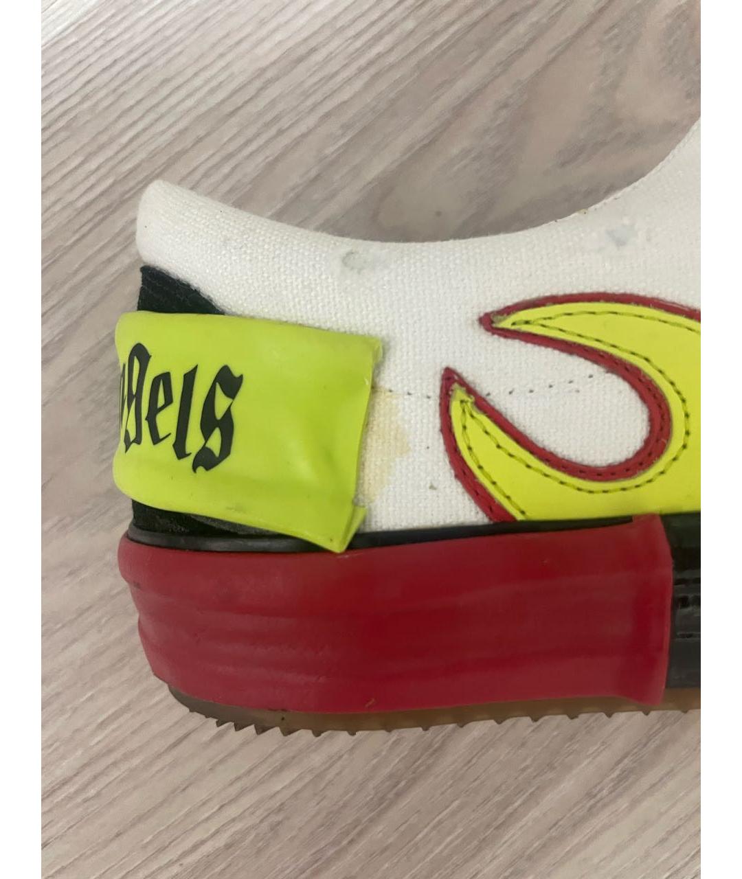 PALM ANGELS Мульти текстильные низкие кроссовки / кеды, фото 8