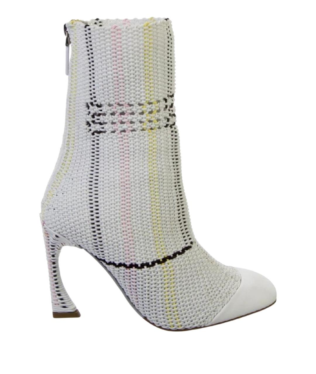 CHRISTIAN DIOR Мульти кожаные ботильоны, фото 1