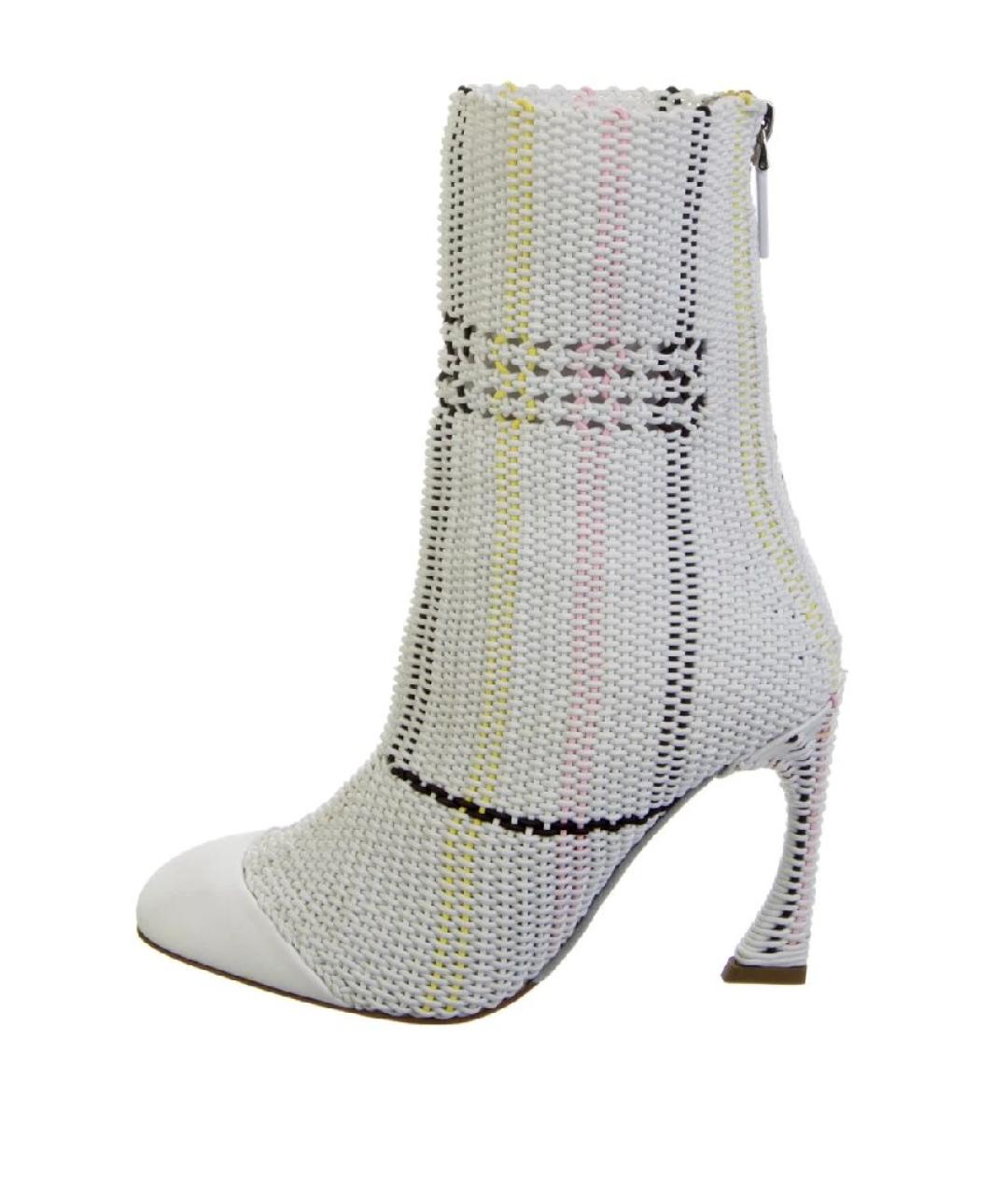 CHRISTIAN DIOR Мульти кожаные ботильоны, фото 10