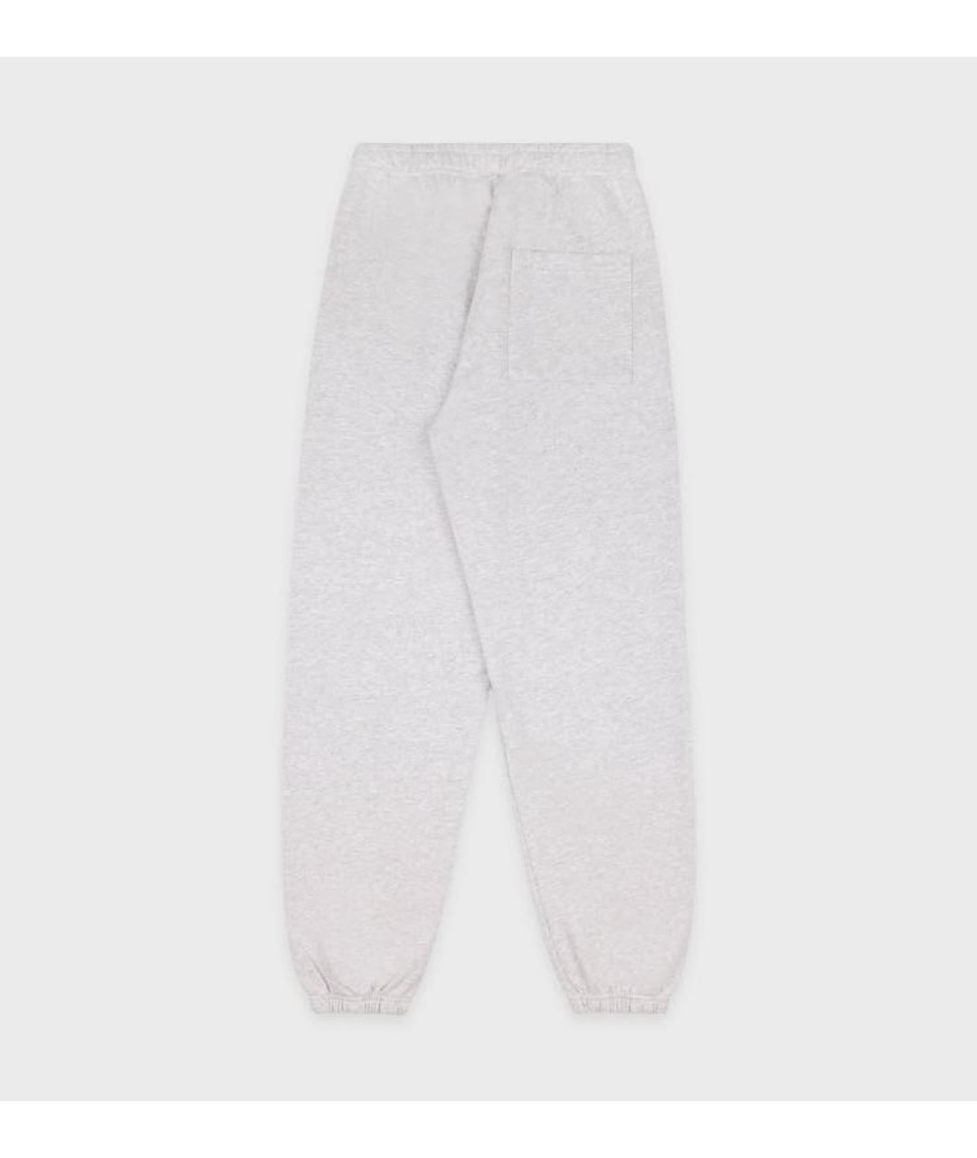 SPORTY AND RICH Серые хлопковые спортивные брюки и шорты, фото 2