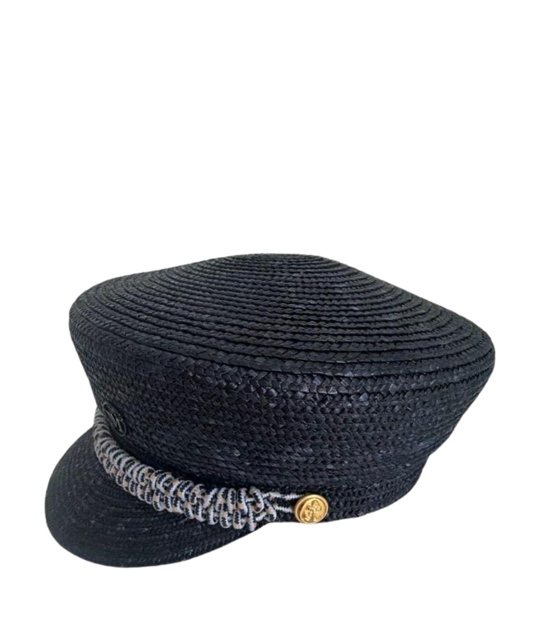 MAISON MICHEL Темно-синяя кепка, фото 1