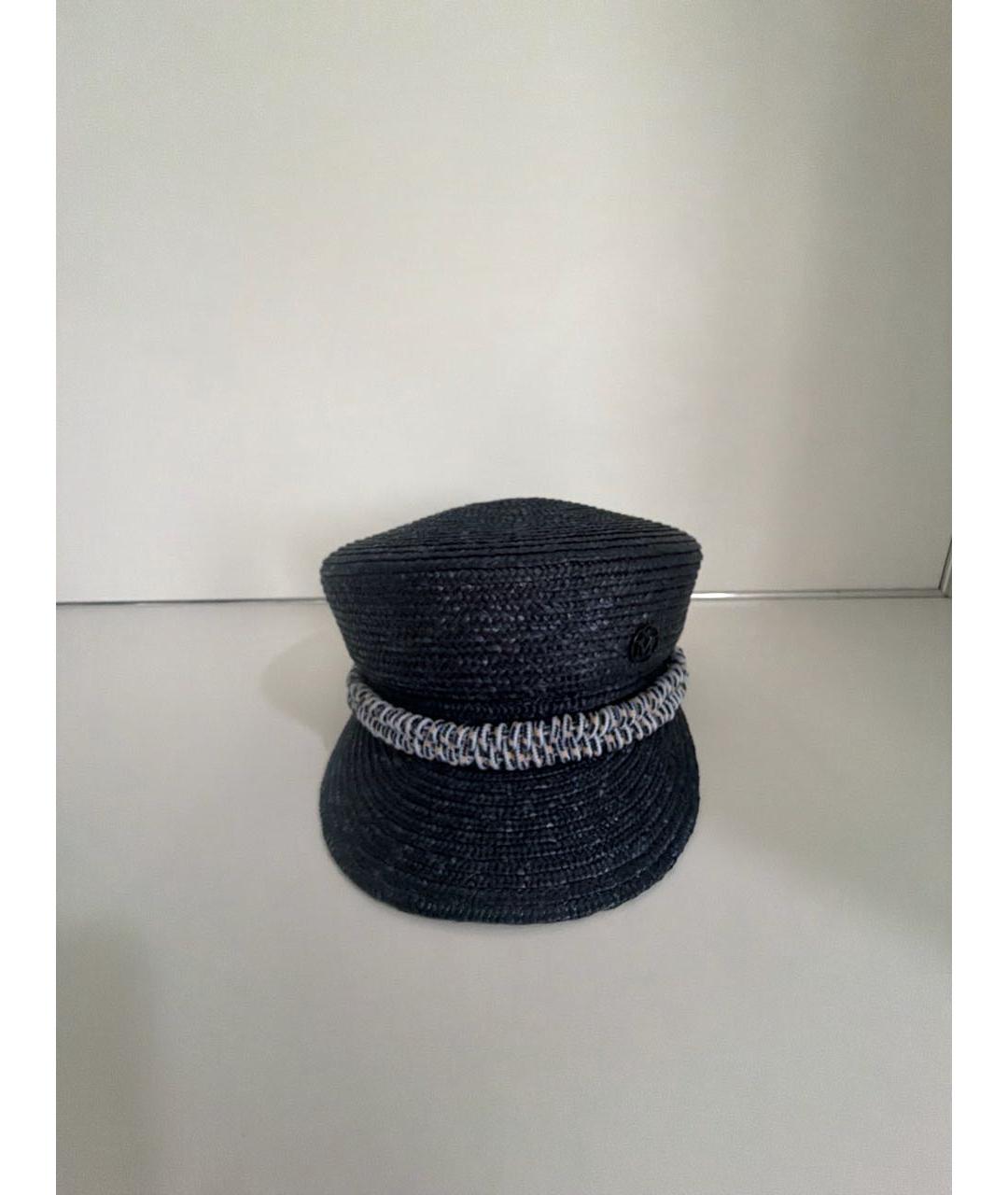 MAISON MICHEL Темно-синяя кепка, фото 2