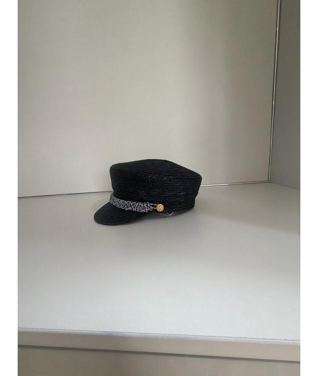 MAISON MICHEL Темно-синяя кепка, фото 4