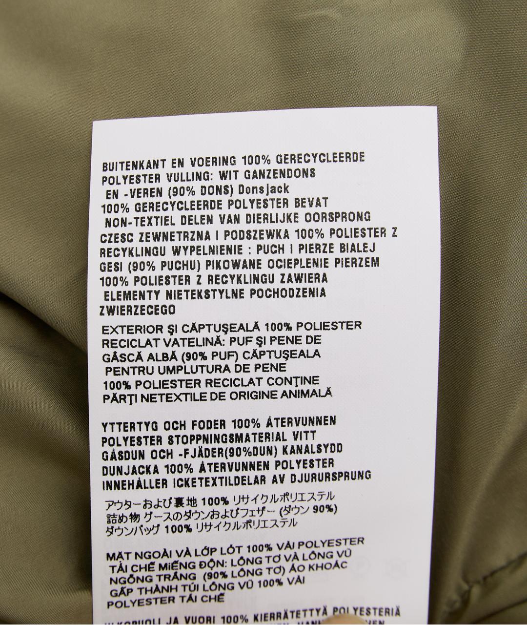 MIU MIU Бежевый полиэстеровый пуховик, фото 9