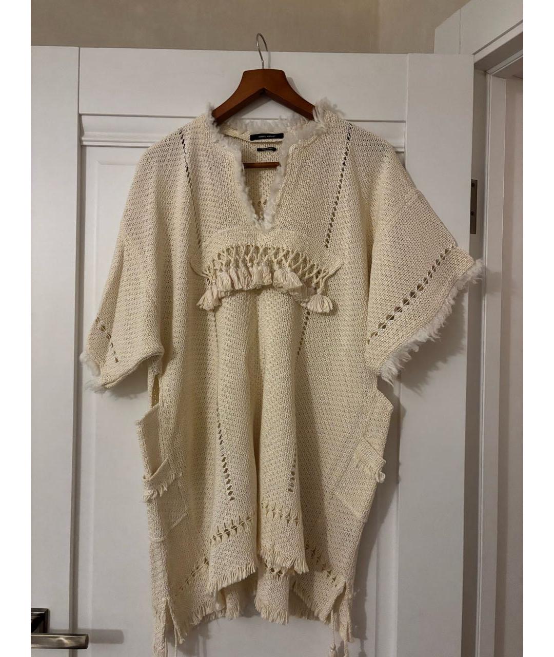 ISABEL MARANT Бежевая хлопковая туника, фото 7