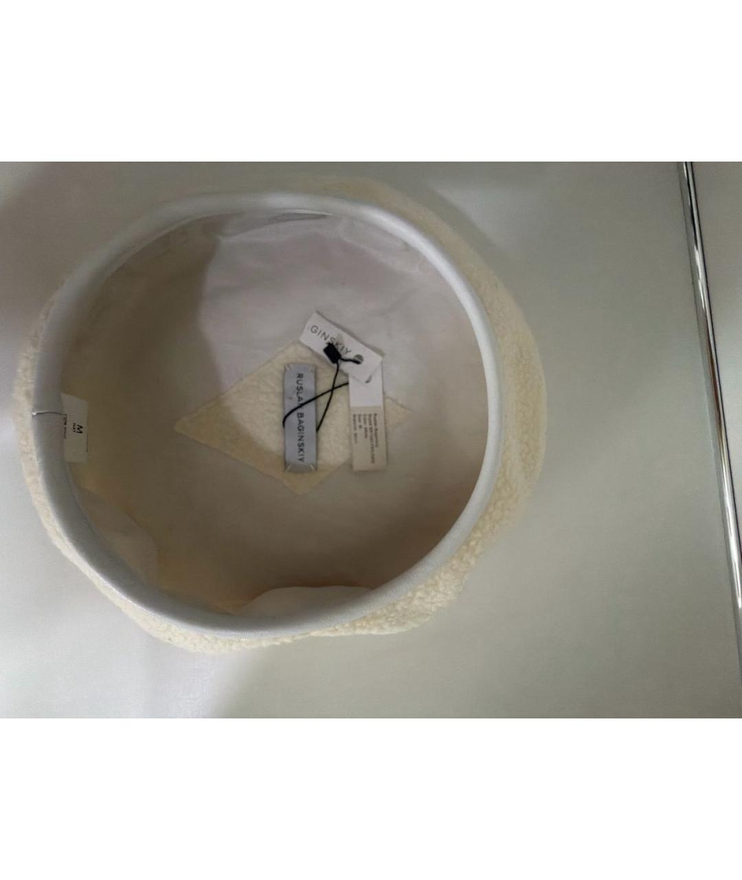 RUSLAN BAGINSKIY Белая шляпа, фото 4