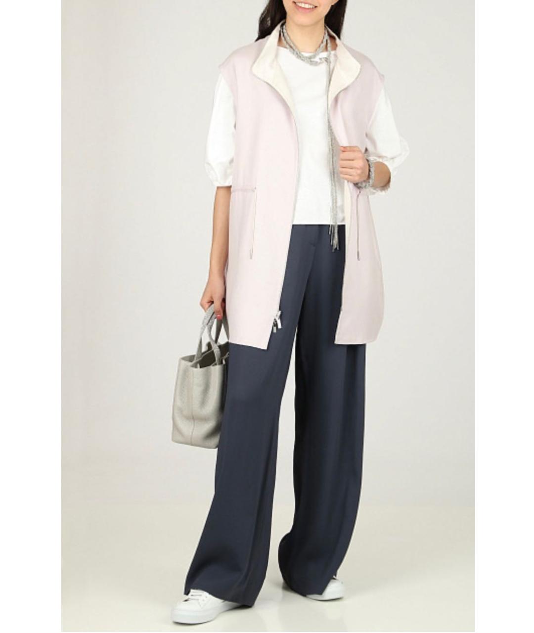 FABIANA FILIPPI Бежевая шерстяная жилетка, фото 3