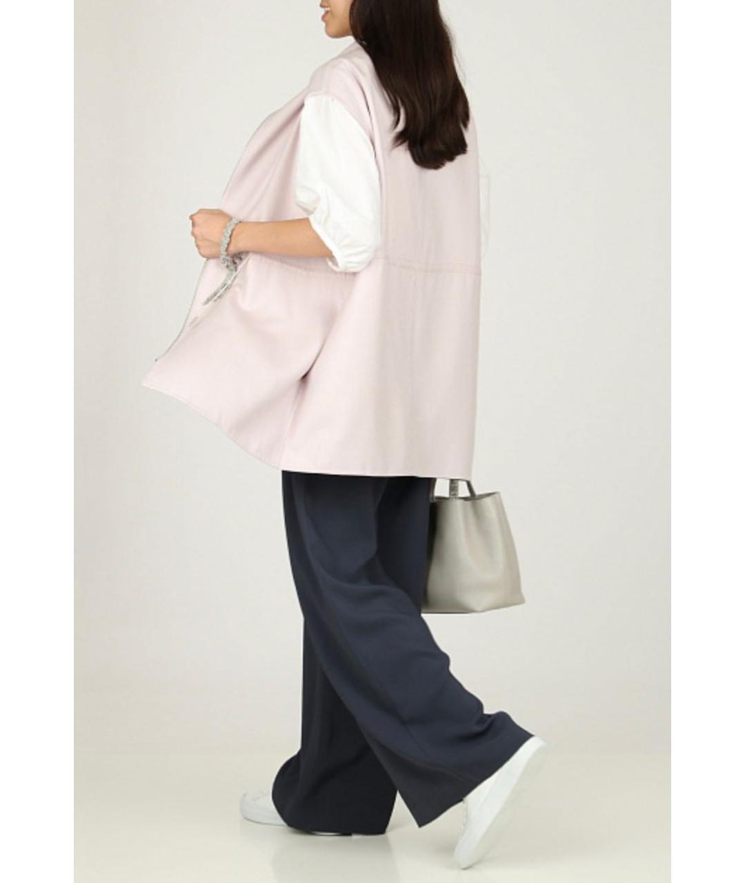 FABIANA FILIPPI Бежевая шерстяная жилетка, фото 4