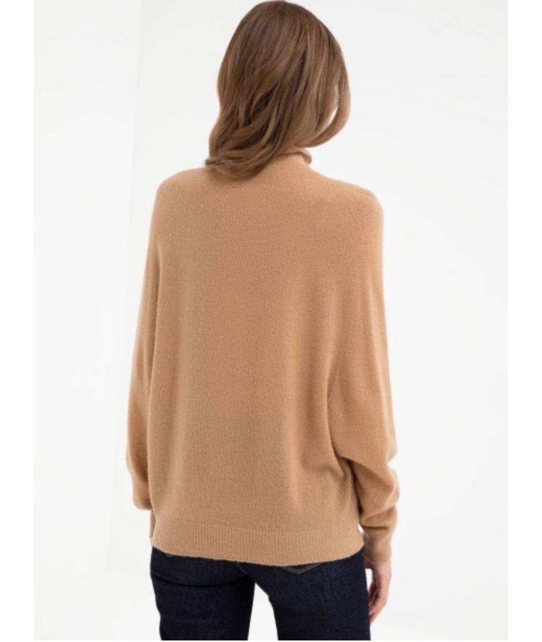 FABIANA FILIPPI Бежевый кашемировый джемпер / свитер, фото 3