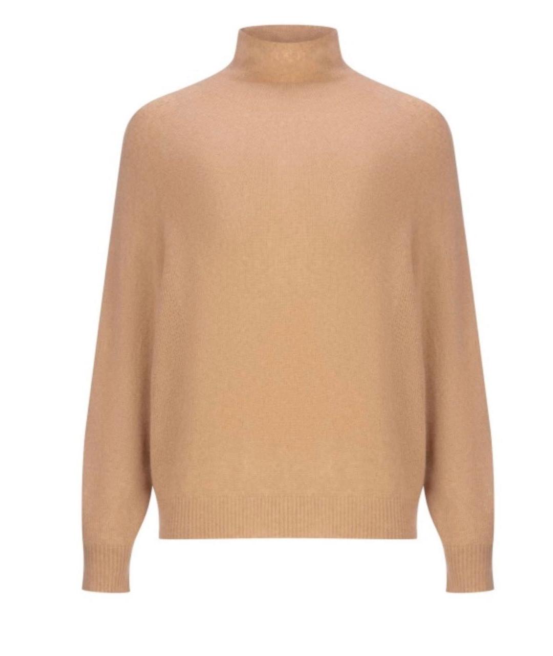 FABIANA FILIPPI Бежевый кашемировый джемпер / свитер, фото 1
