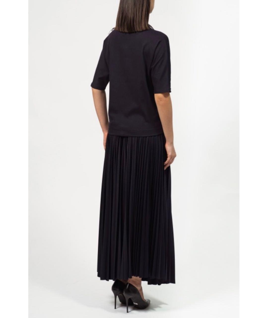 FABIANA FILIPPI Темно-синий шерстяной джемпер / свитер, фото 3