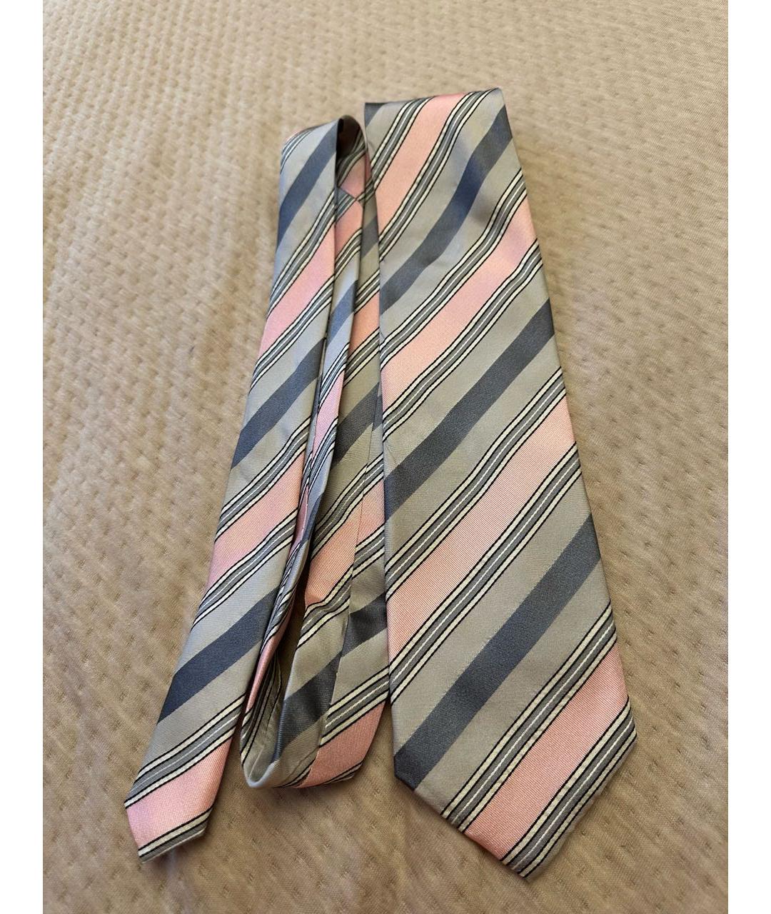 ALEXANDER MCQUEEN Мульти шелковый галстук, фото 2