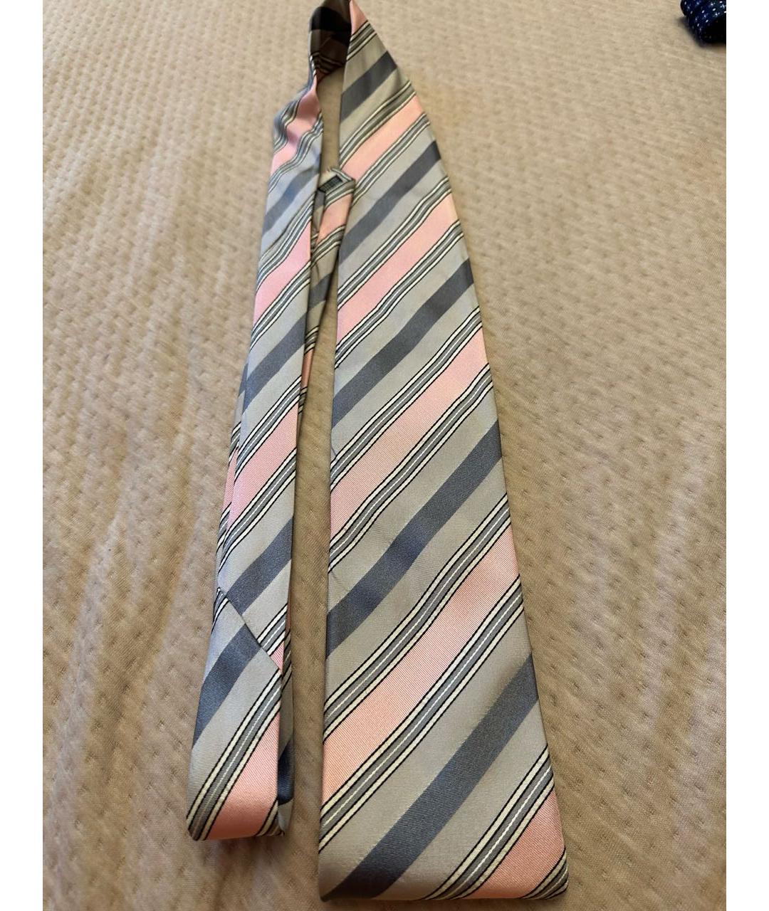 ALEXANDER MCQUEEN Мульти шелковый галстук, фото 5