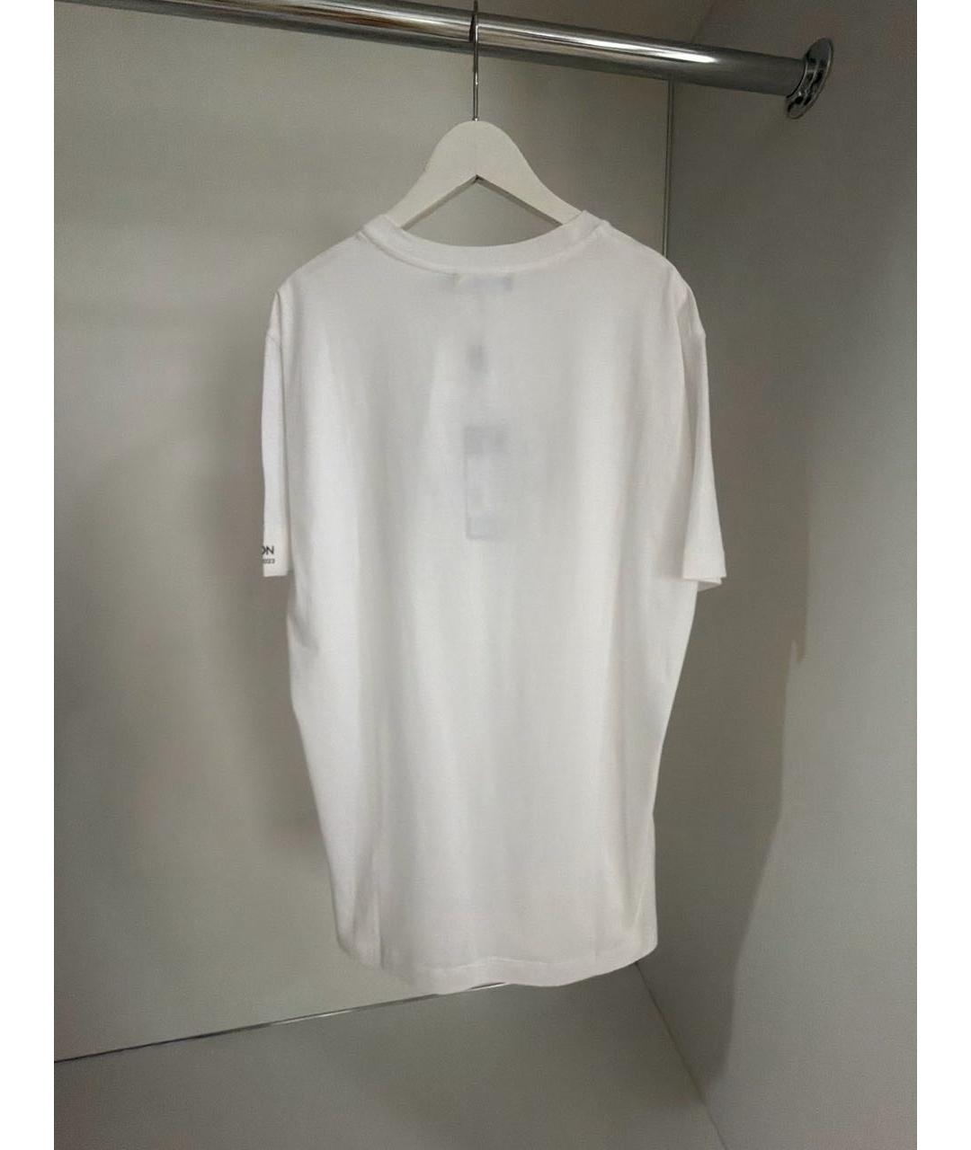 DOLCE&GABBANA Белая хлопковая футболка, фото 2