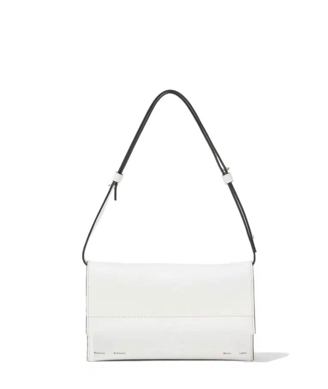PROENZA SCHOULER Белая кожаная сумка через плечо, фото 6