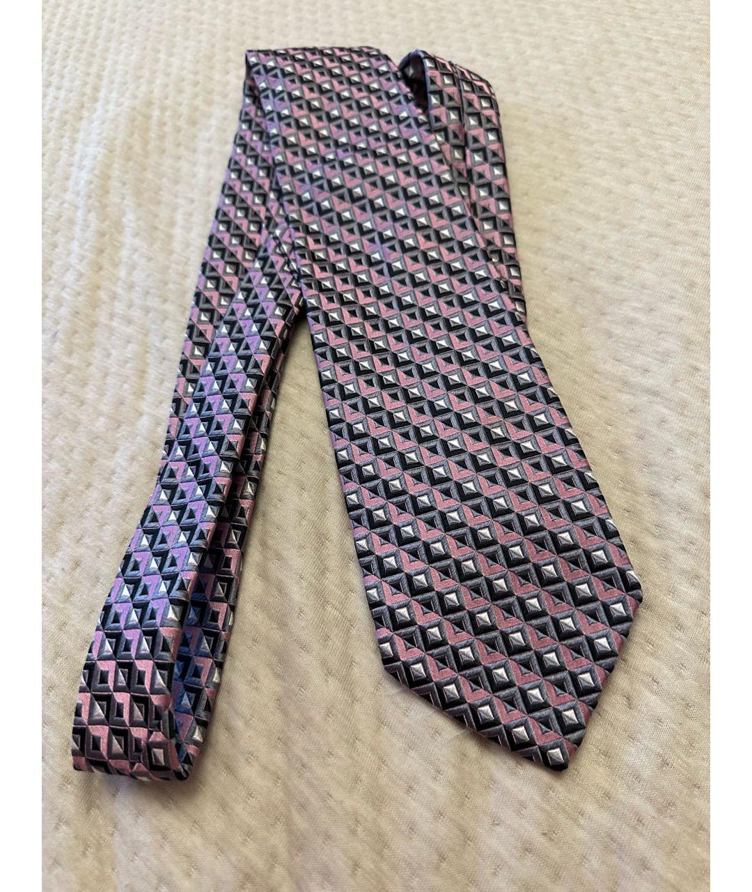 ALEXANDER MCQUEEN Мульти шелковый галстук, фото 5