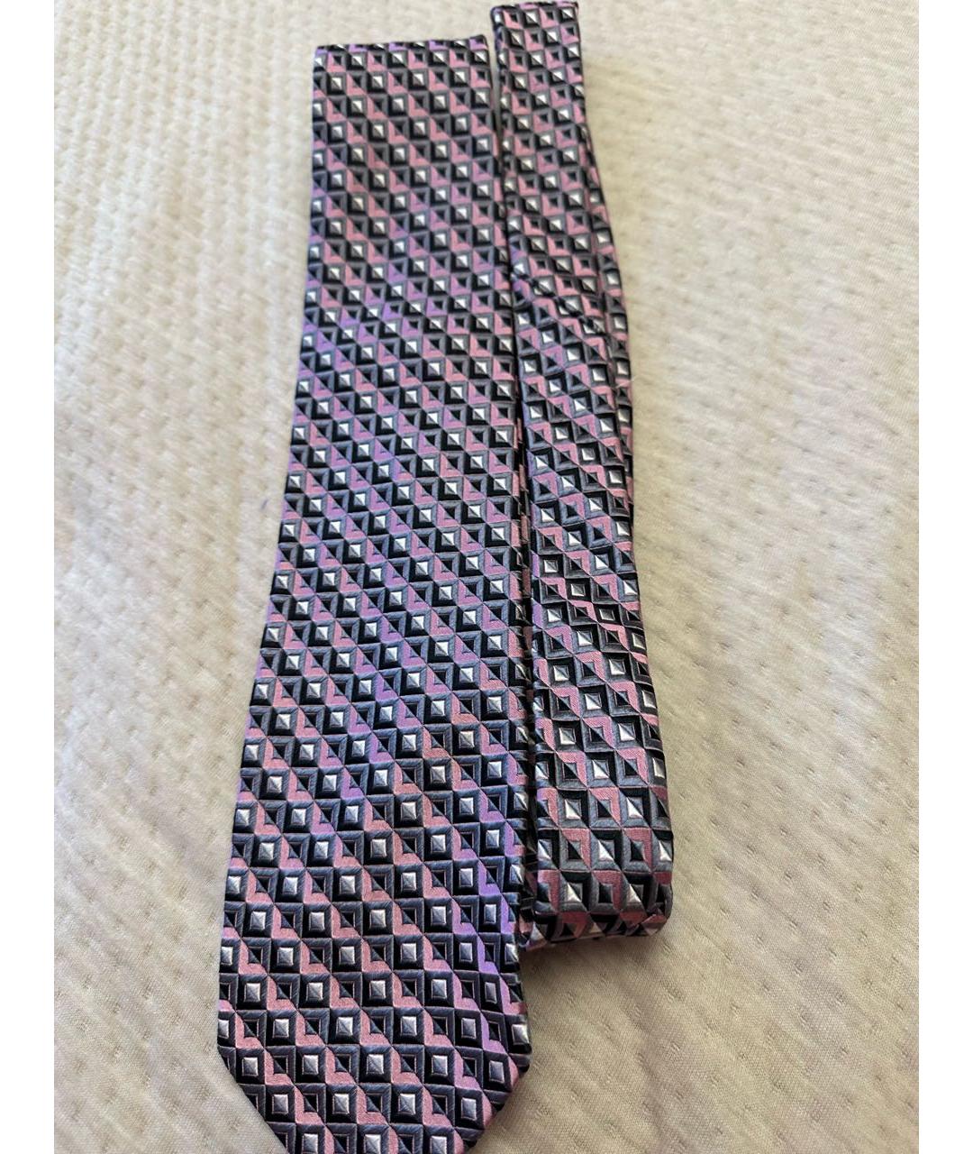 ALEXANDER MCQUEEN Мульти шелковый галстук, фото 2