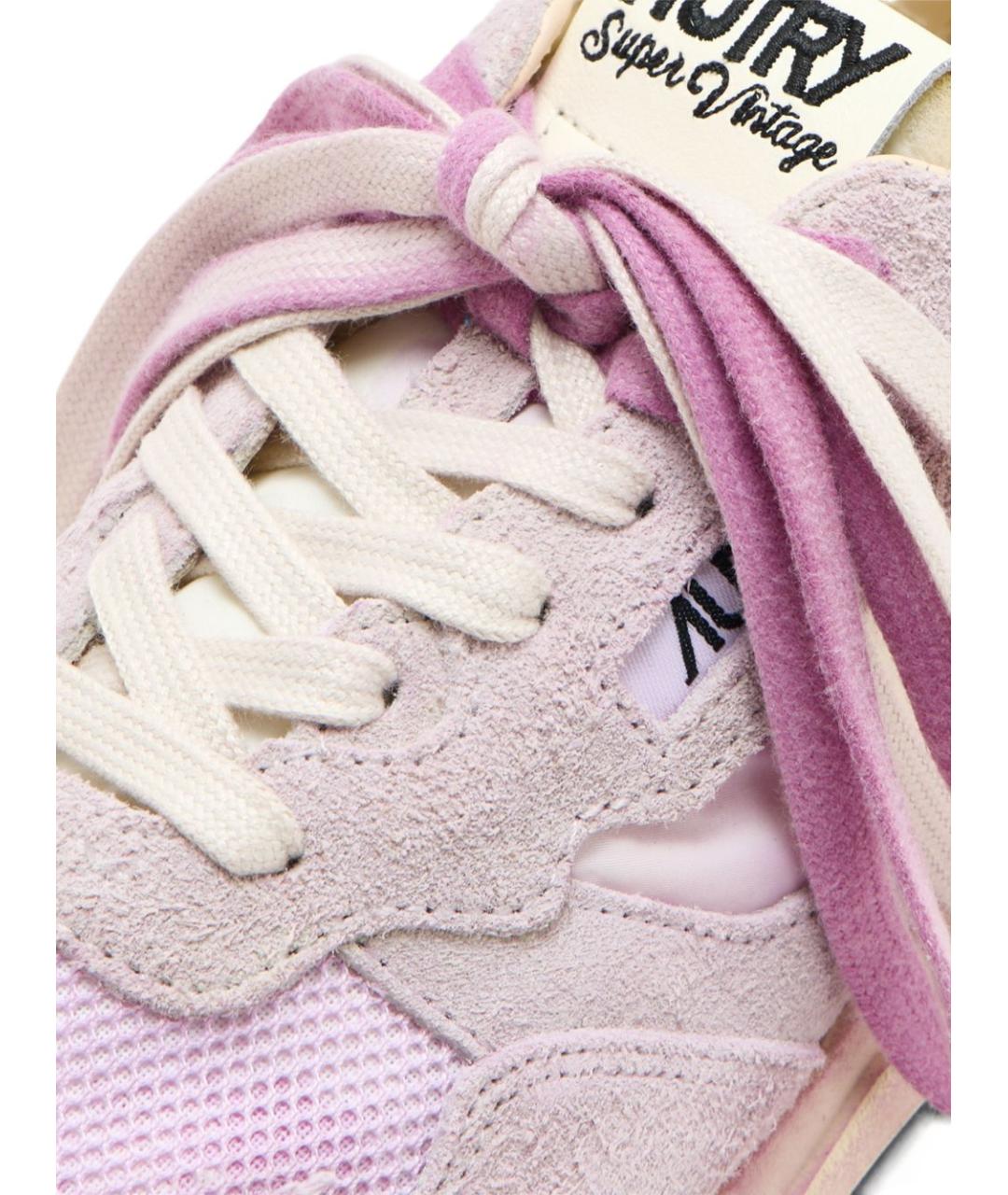 AUTRY Фиолетовые замшевые кроссовки, фото 3