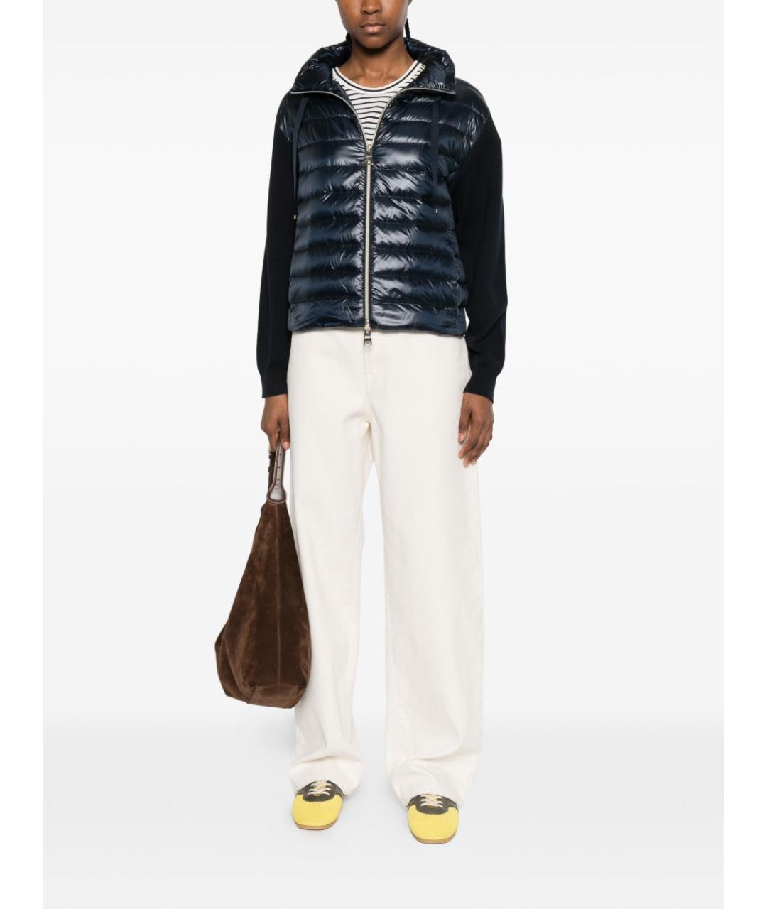 HERNO Синяя шерстяная куртка, фото 2