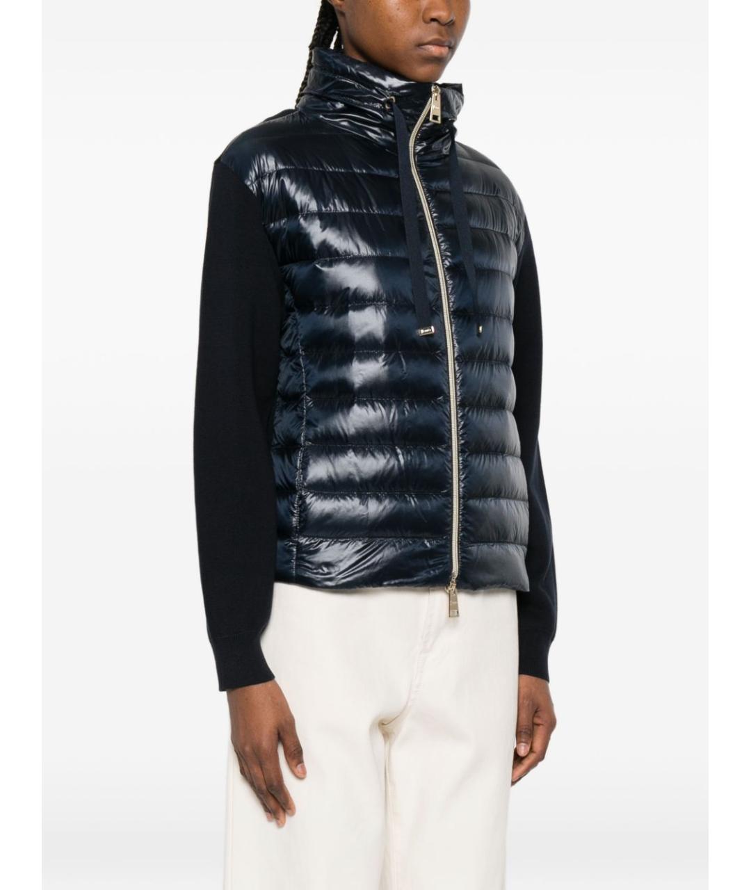 HERNO Синяя шерстяная куртка, фото 5