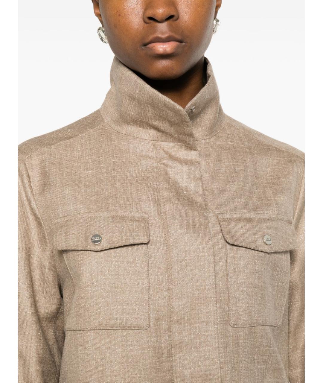 HERNO Бежевая куртка, фото 3