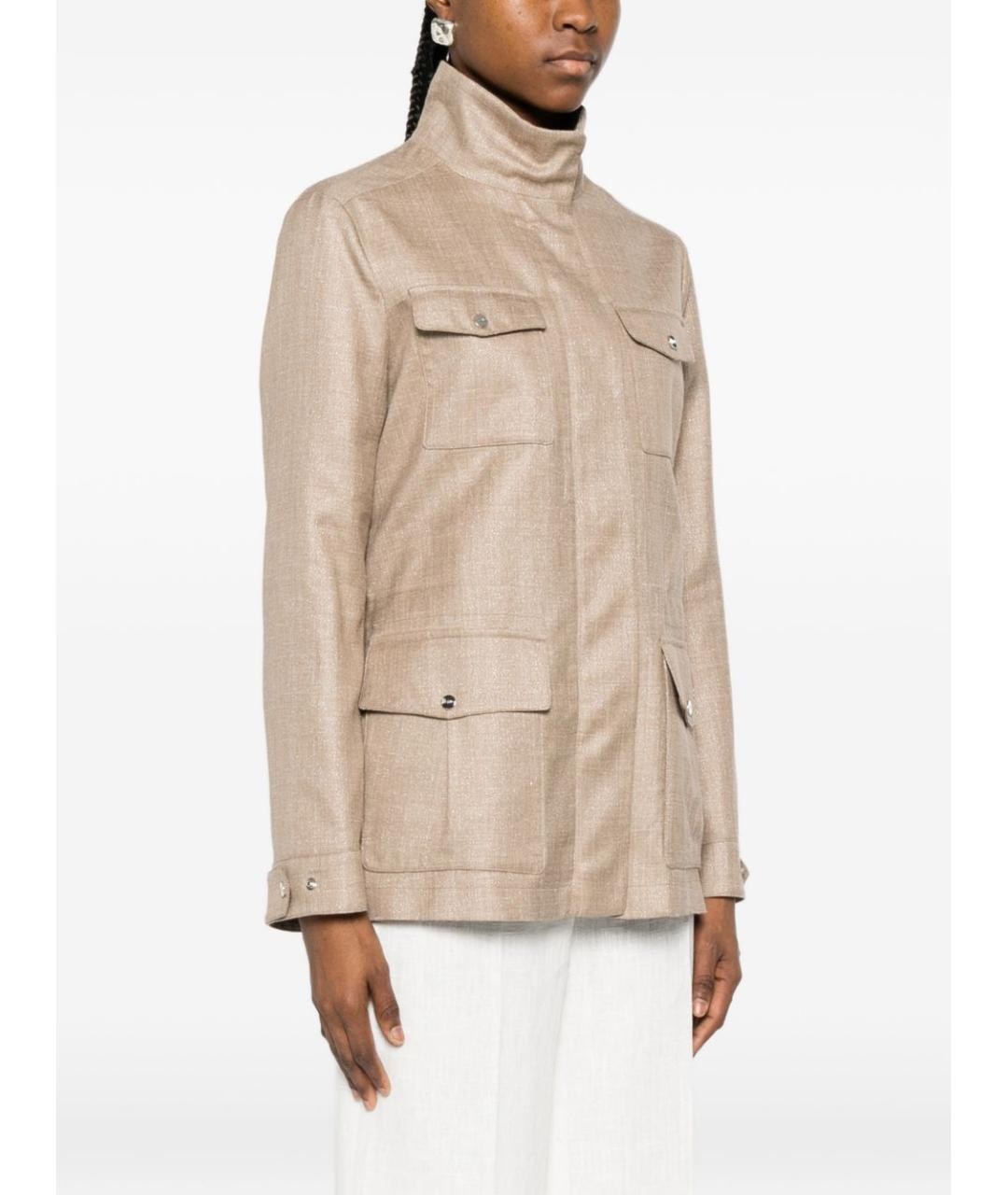 HERNO Бежевая куртка, фото 4