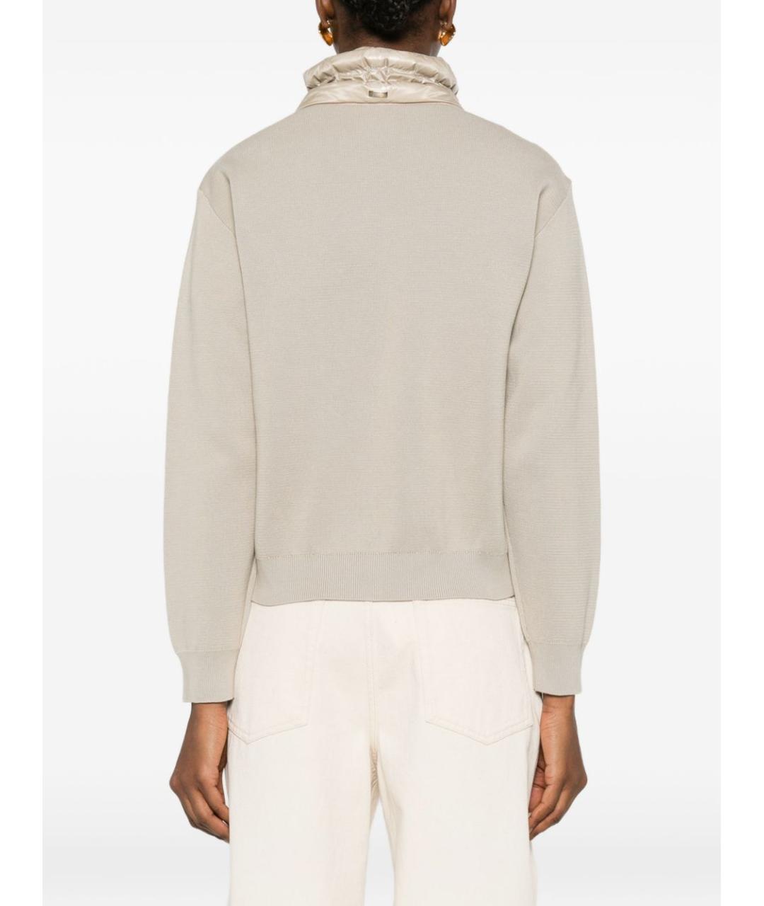 HERNO Бежевая шерстяная куртка, фото 3