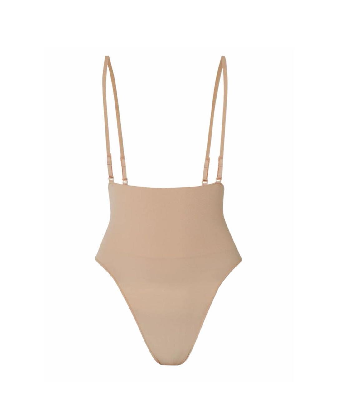 SKIMS Бежевые трусы, фото 1