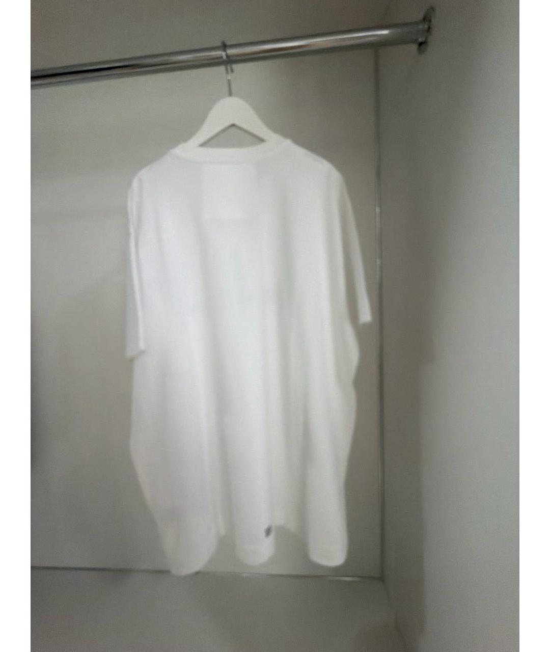 GIVENCHY Белая хлопко-эластановая футболка, фото 2