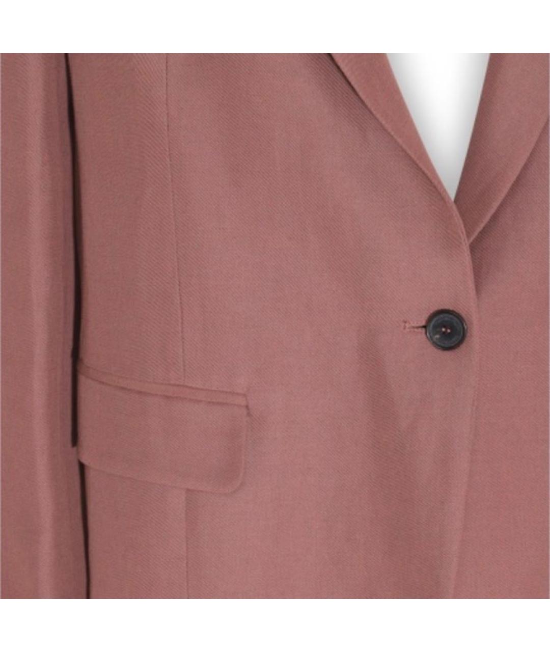 FABIANA FILIPPI Коричневый вискозный костюм с брюками, фото 2