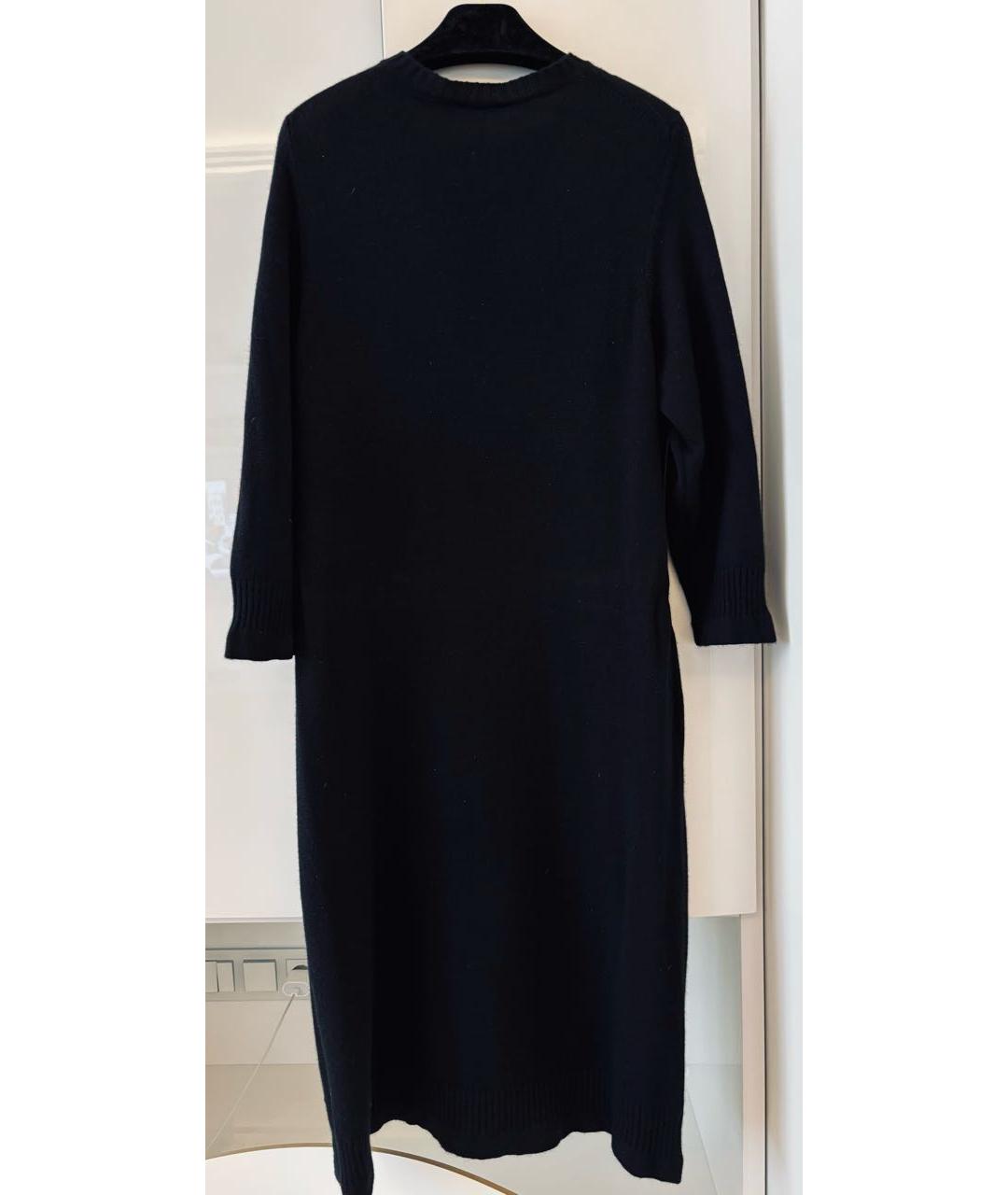 CHANEL Черное кашемировое платье, фото 2