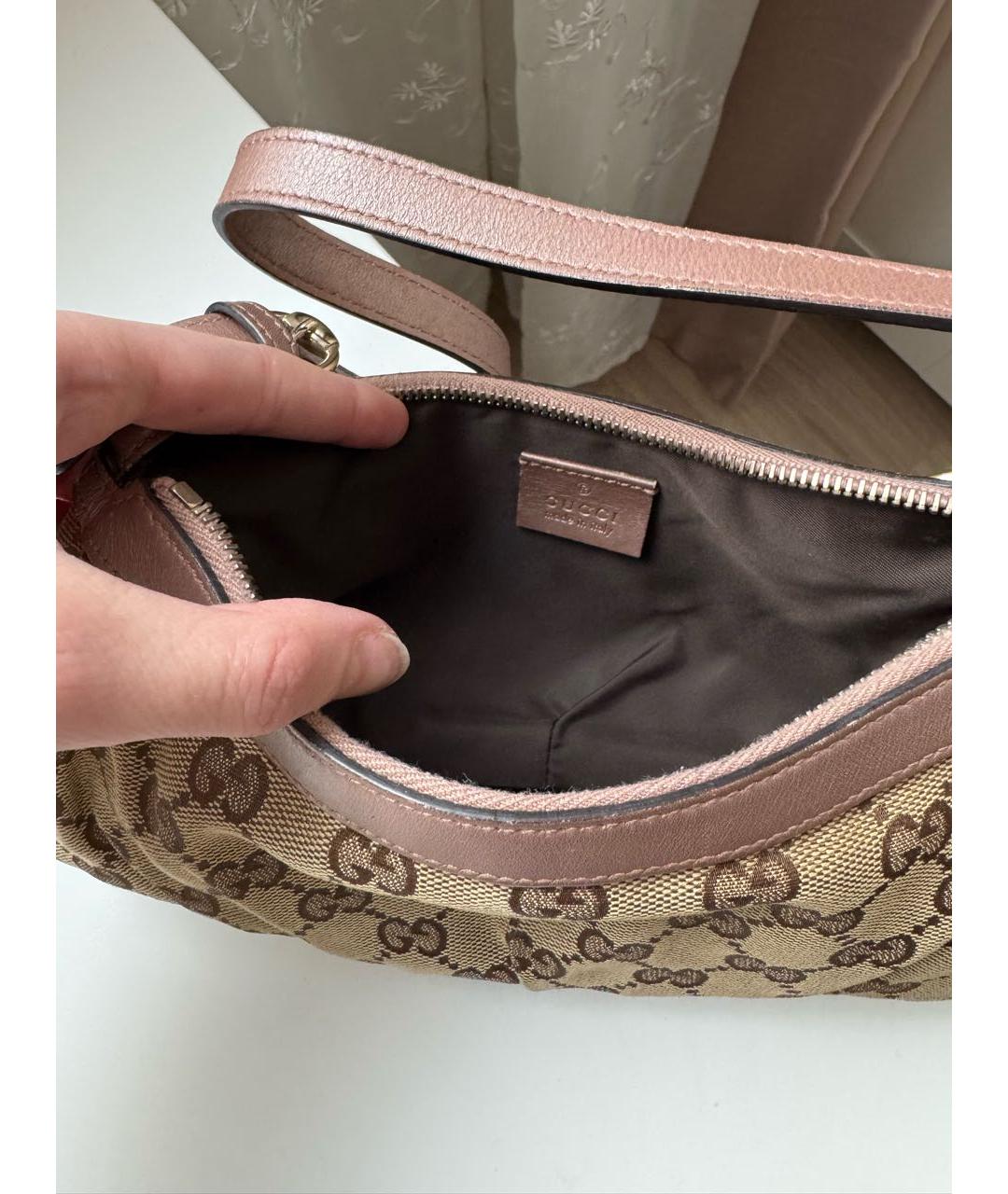 GUCCI Коричневая сумка через плечо, фото 6