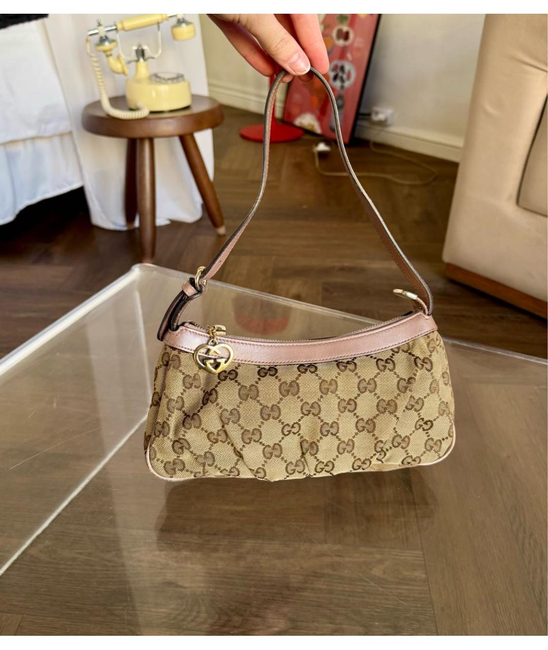 GUCCI Коричневая сумка через плечо, фото 9