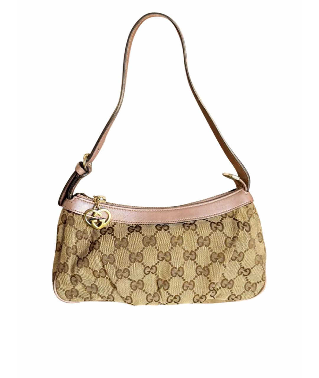 GUCCI Коричневая сумка через плечо, фото 1