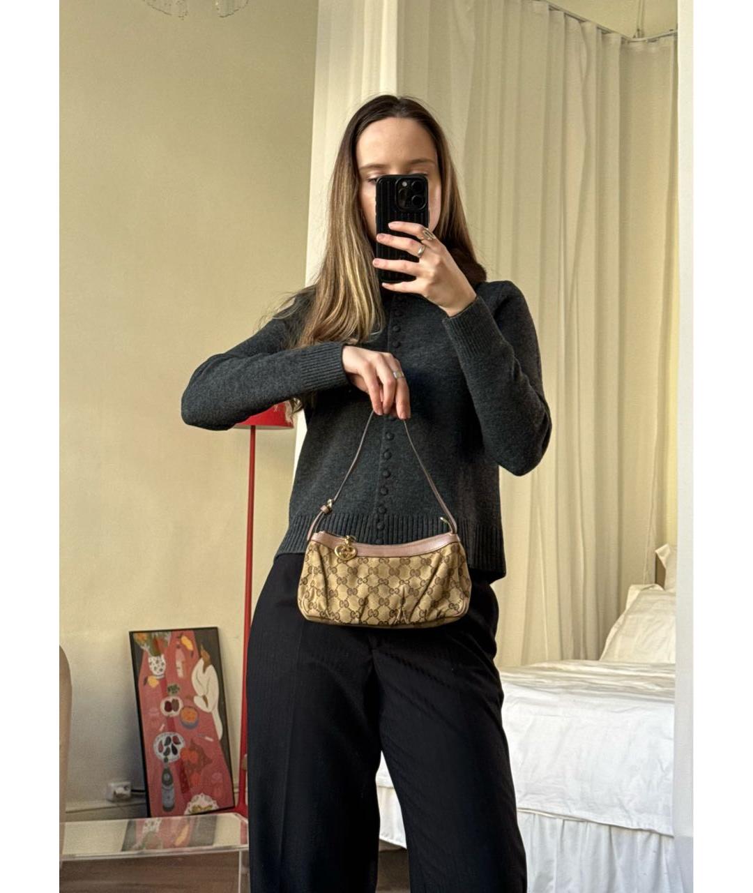 GUCCI Коричневая сумка через плечо, фото 7