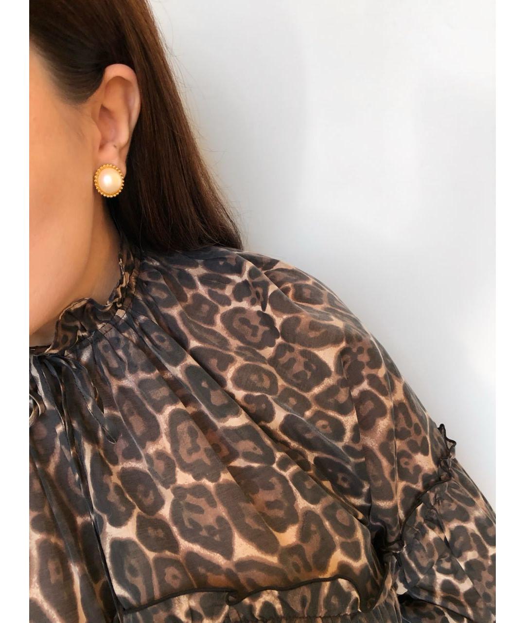 MONET Золотые металлические клипсы, фото 5