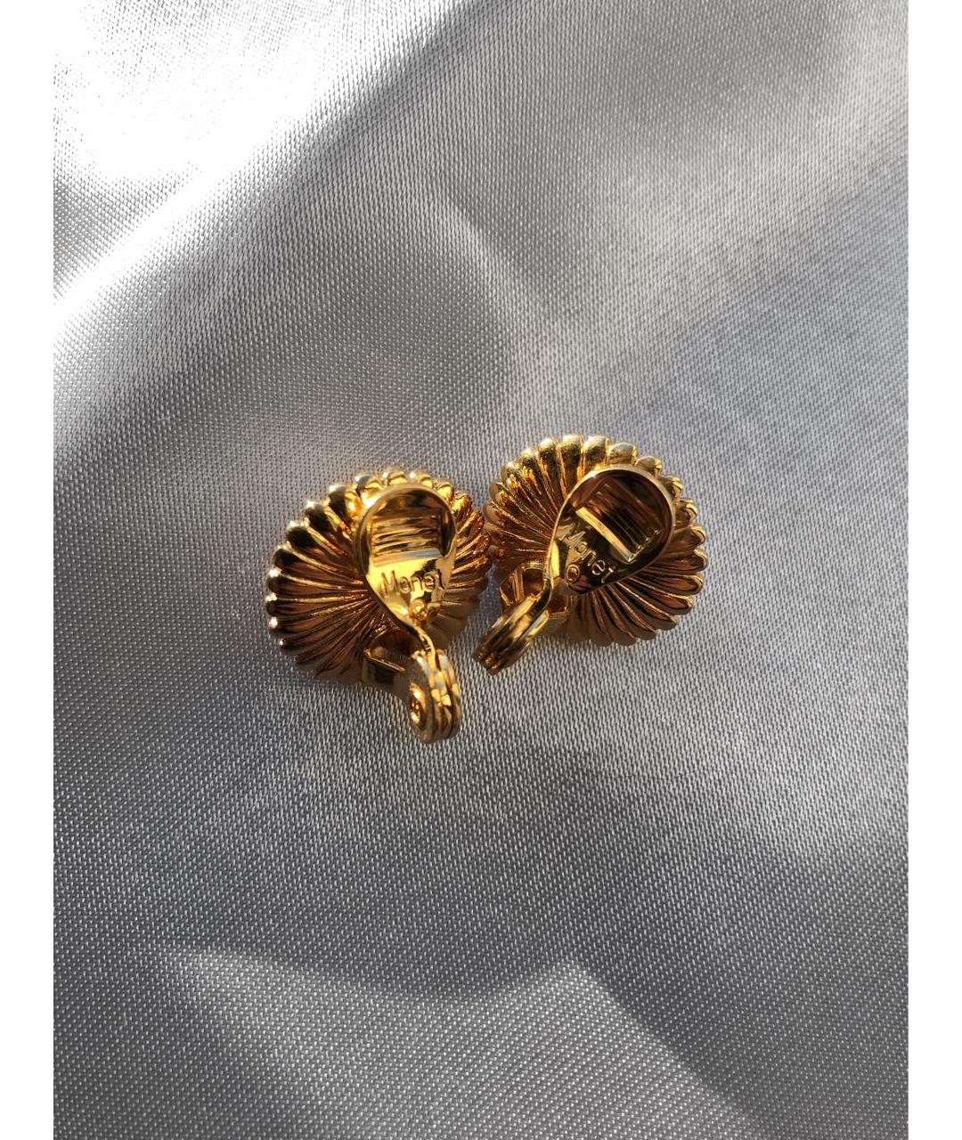 MONET Золотые металлические клипсы, фото 3