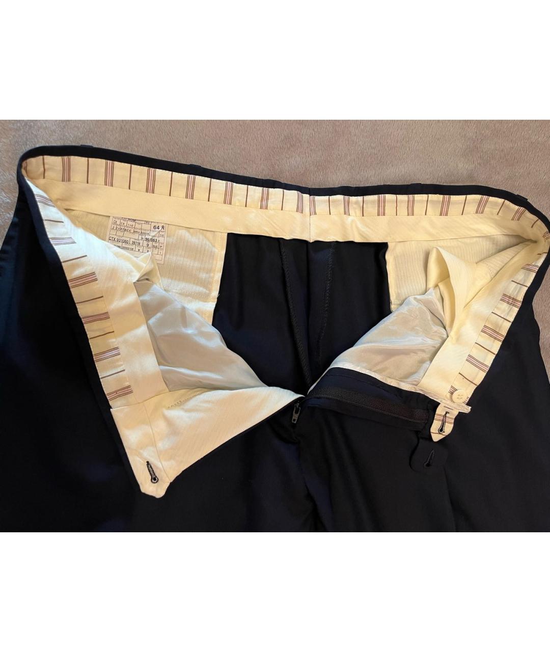 ERMENEGILDO ZEGNA XXX Темно-синий классический костюм, фото 7