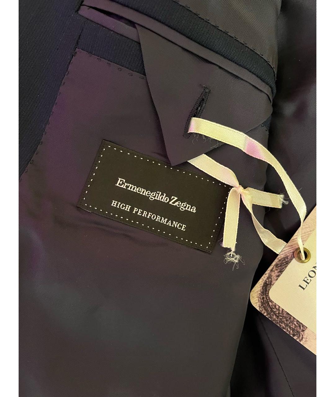 ERMENEGILDO ZEGNA XXX Темно-синий классический костюм, фото 6