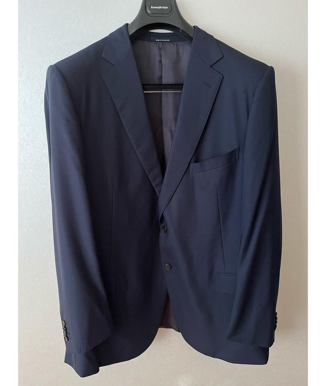 ERMENEGILDO ZEGNA XXX Темно-синий классический костюм, фото 9