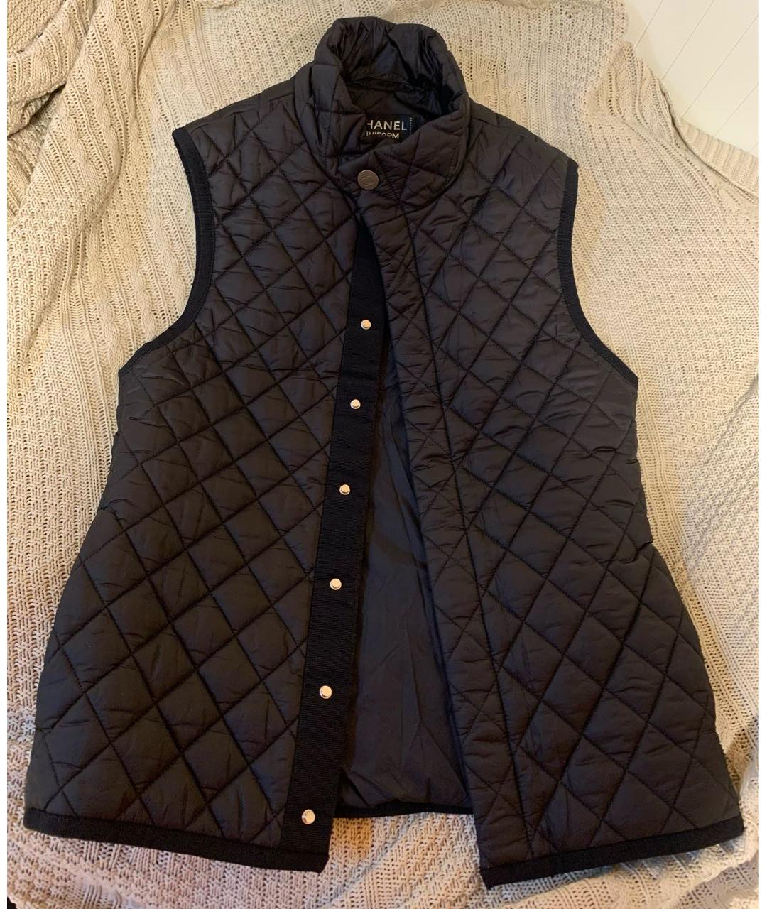 CHANEL Черный жилет, фото 5