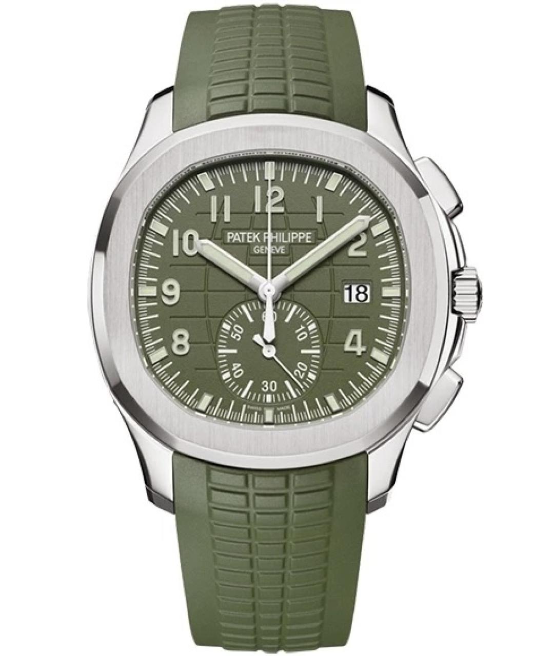 PATEK PHILIPPE Хаки часы из белого золота, фото 1