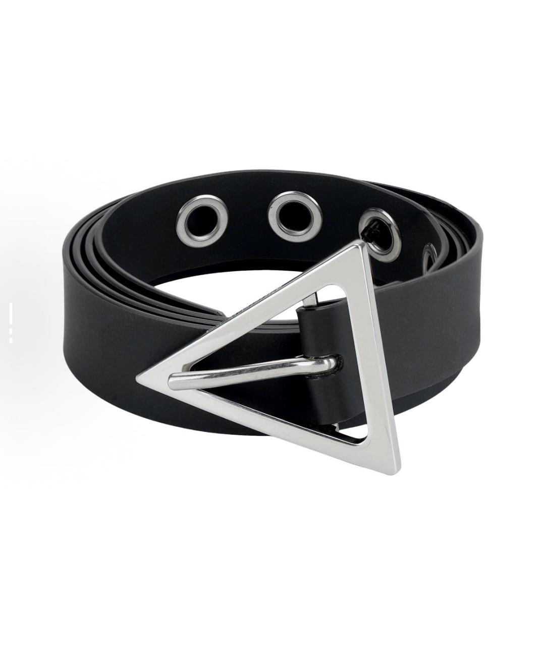 BOTTEGA VENETA Черный резиновый ремень, фото 2