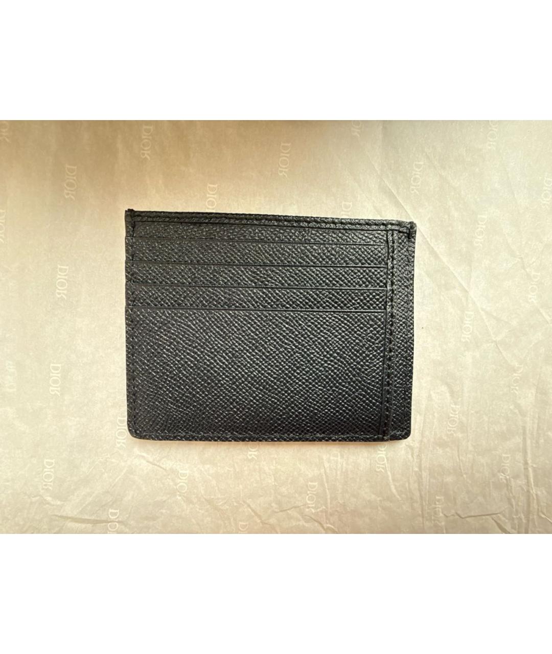 BURBERRY Черный кожаный кардхолдер, фото 2